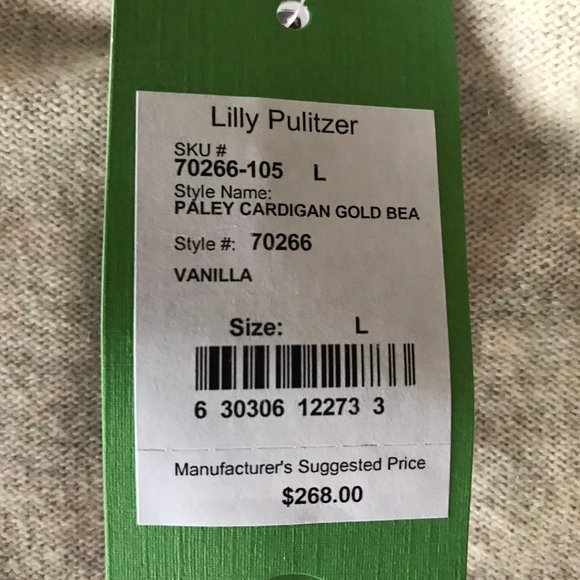 Lilly Pulitzer top Large NWT - Picture 5 of 5